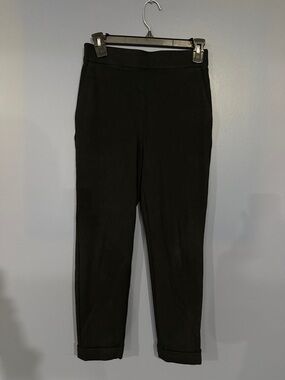 Ann Taylor Factory Black Stretchy-back Pants